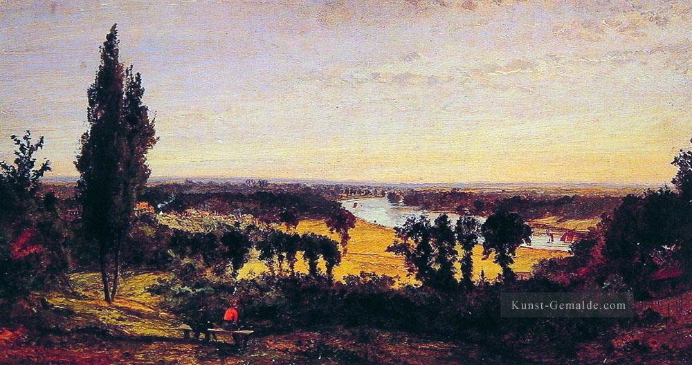 Richmond Hill und der Themse London Landschaft Jasper Francis Cropsey Ölgemälde
